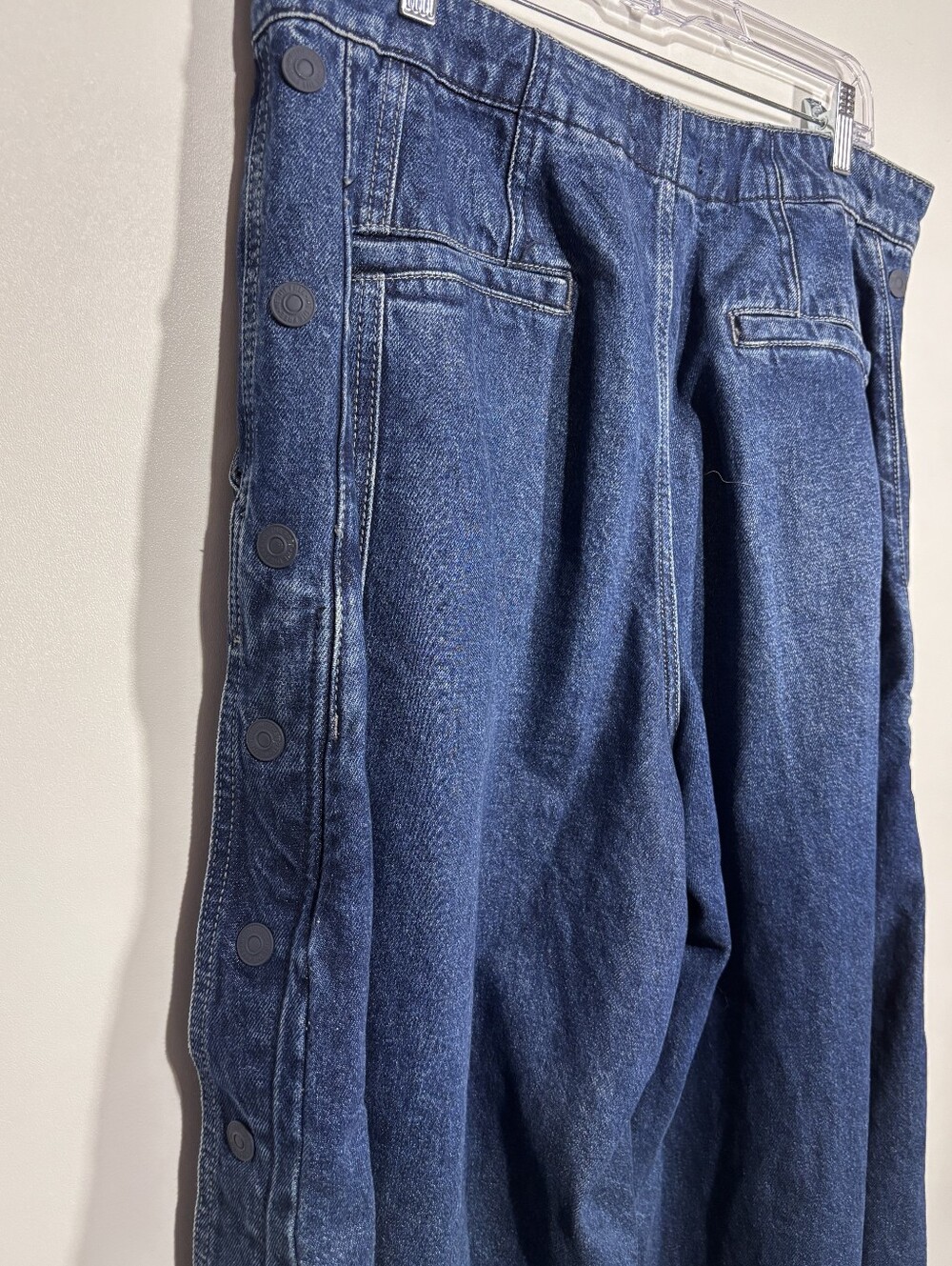 We The Free Time Warp Wide Jeans Size 31 Free People - Picture 5 of 7
